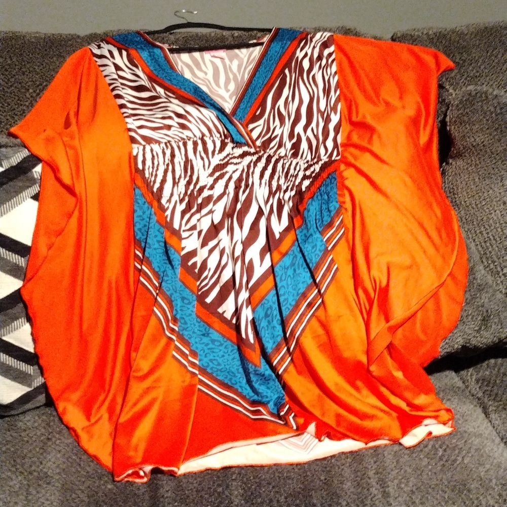 She's Cool Brand Mini Flared Dress 3X With A Spandex Waist Band